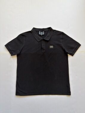 Versace 1969 Italia Men’s Polo Shirt – Designer Style / European  XL Black